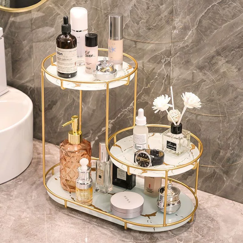 Support de Rangement salle de Bain en acier Inoxydable