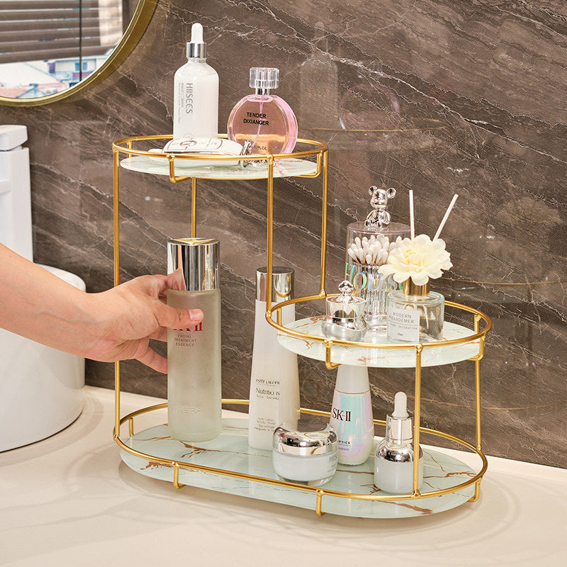 Support de Rangement salle de Bain en acier Inoxydable