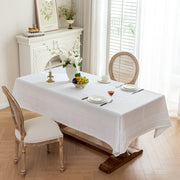 Nappe de table haut de gamme – Jacquard 3D, imperméable, style luxe