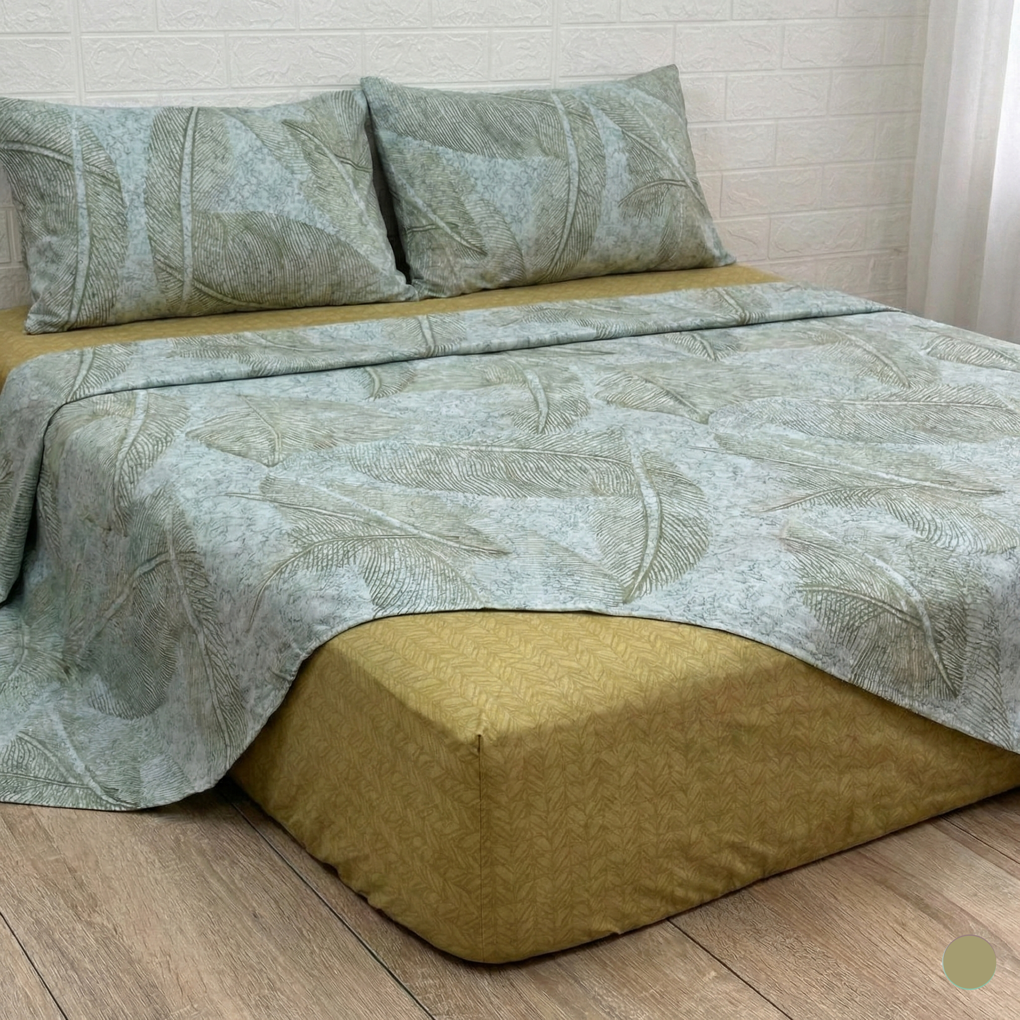 Parure de Lit 4 pièces en coton microfibre de qualité supérieure