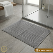 Serviette de pieds en coton pur 100%  , épaisse et Absorbante - 50*70 cm