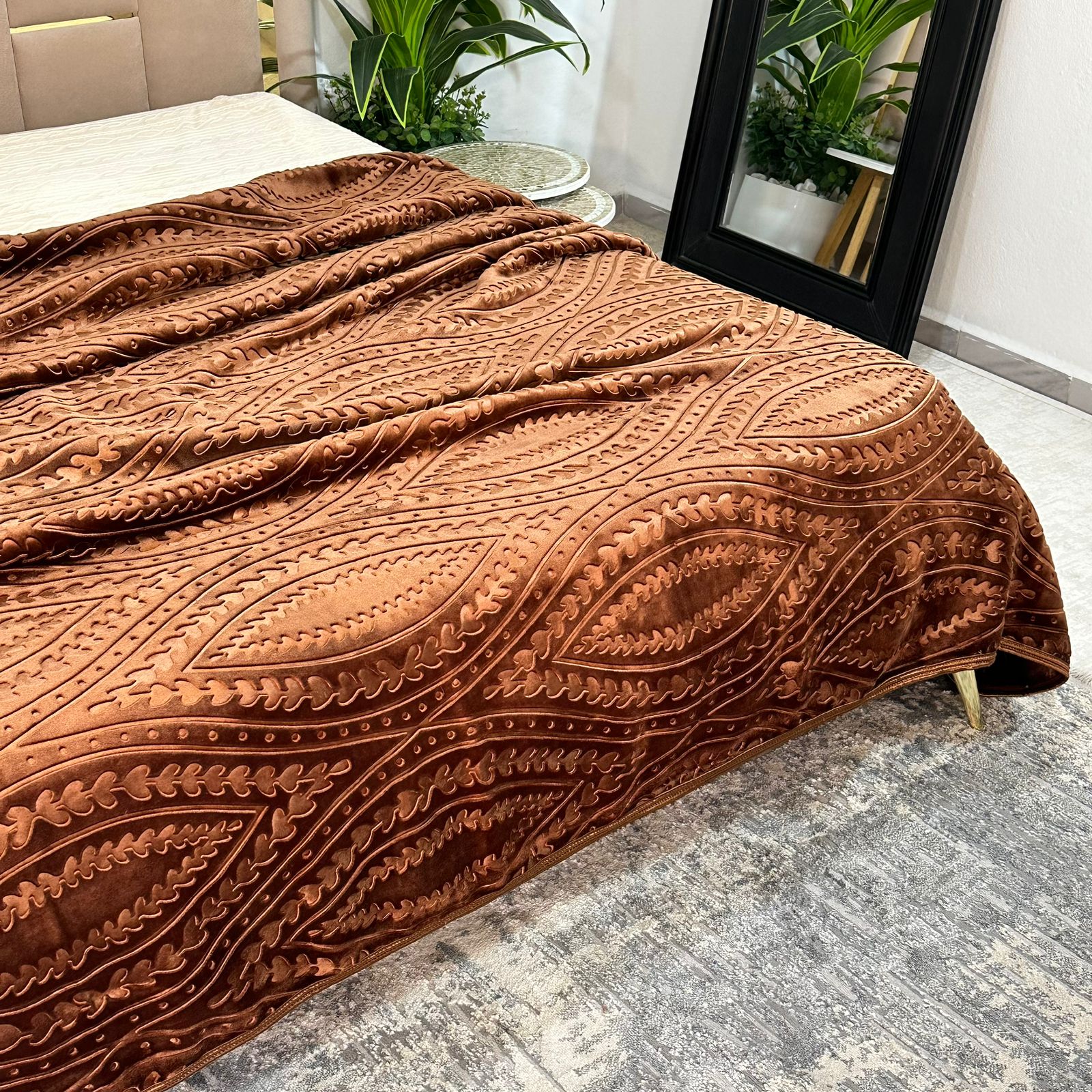 Couverture Luxe Ultra Douce – Chaleur et Élégance pour l’Hiver