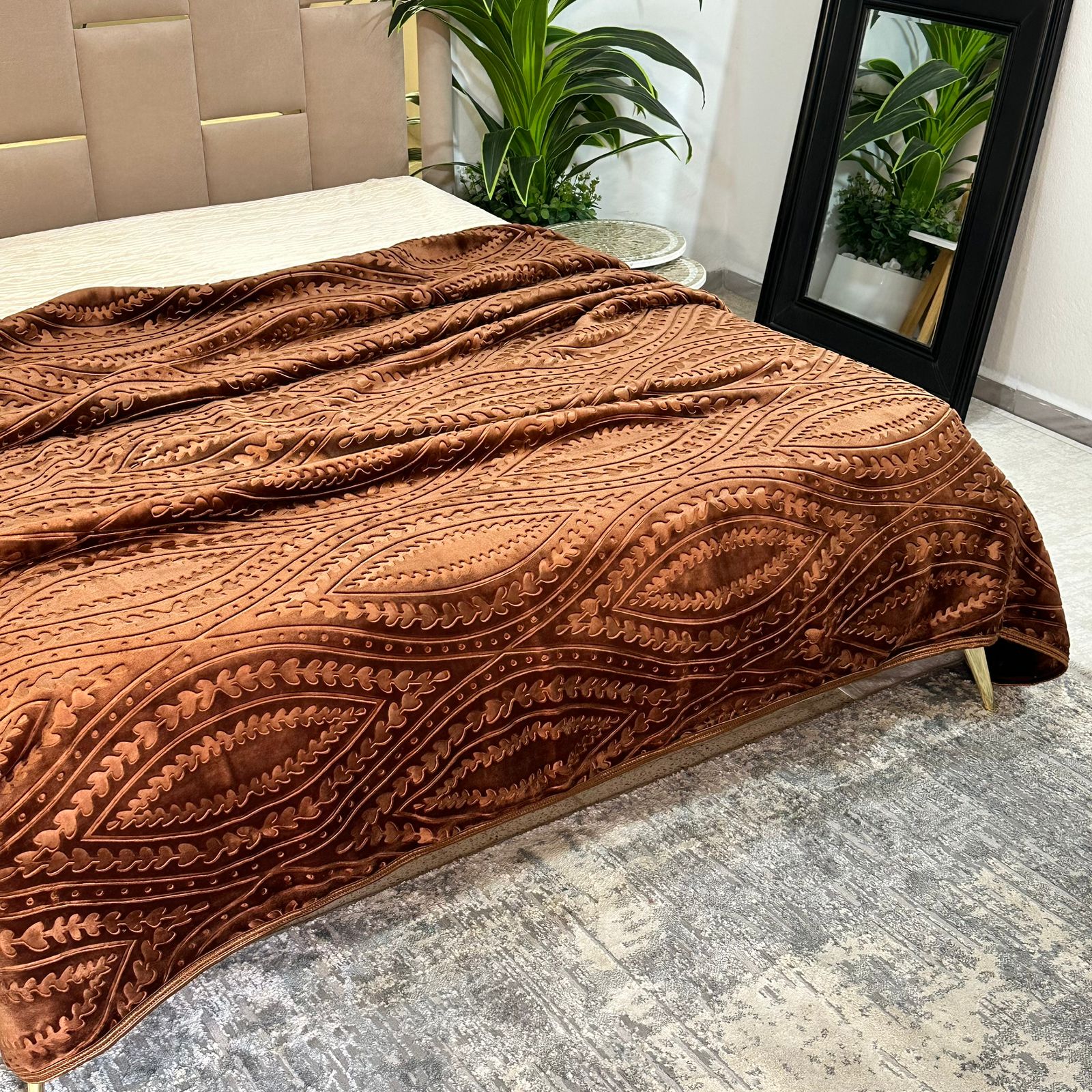 Couverture Luxe Ultra Douce – Chaleur et Élégance pour l’Hiver