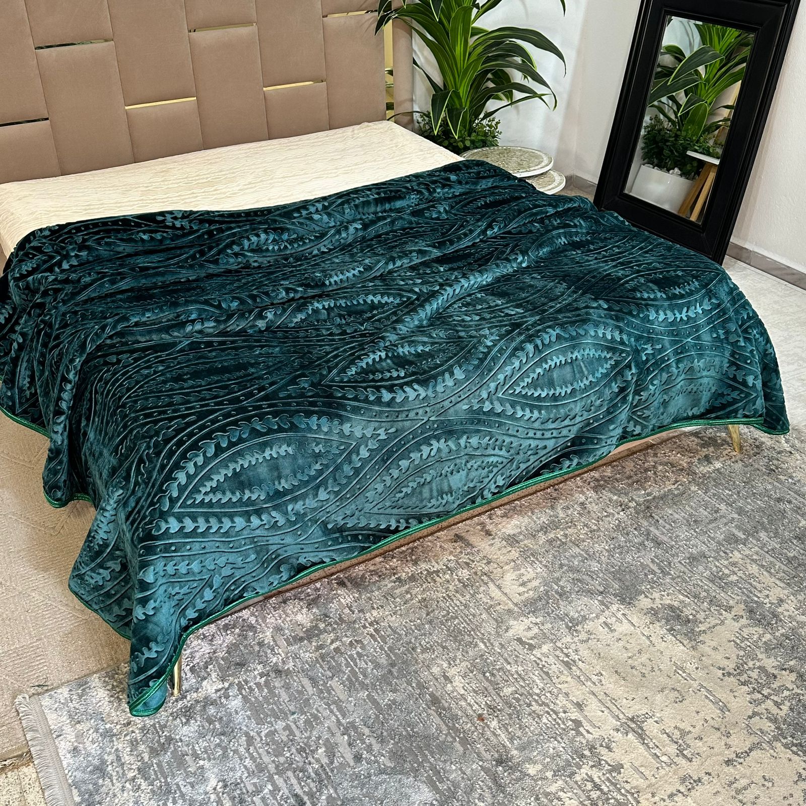 Couverture Luxe Ultra Douce – Chaleur et Élégance pour l’Hiver