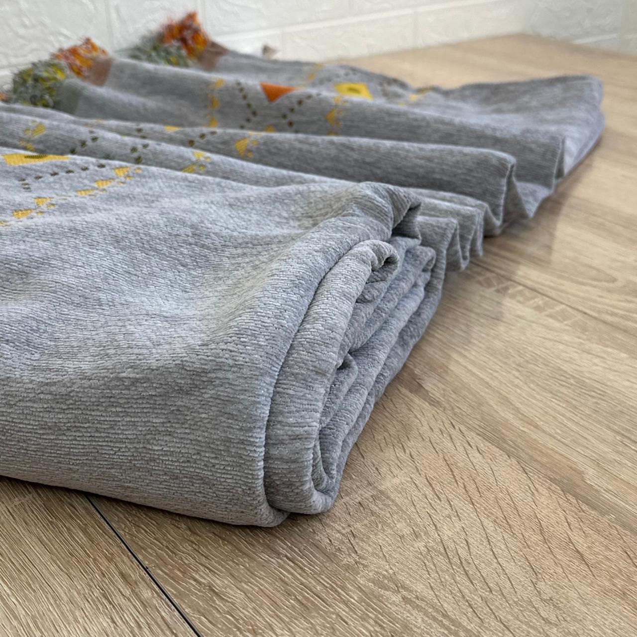 Jeté Salon en Velour tres douce , épaisse 300*180 cm