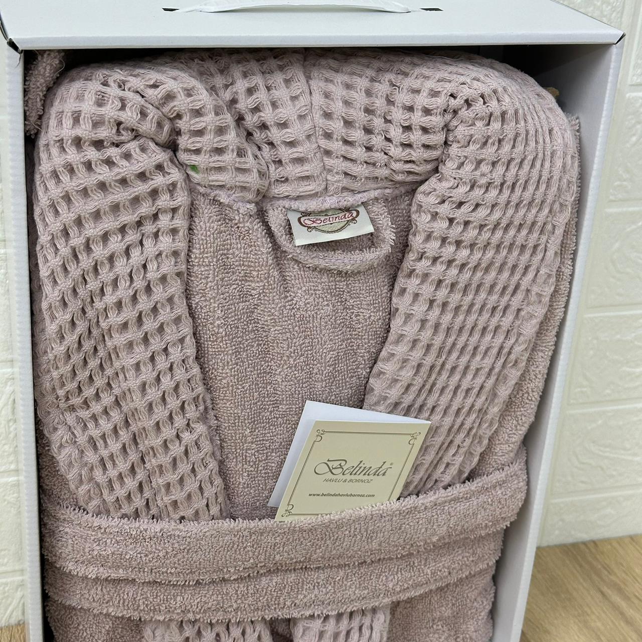 Peignoir 100% Coton de la marque Belinda
