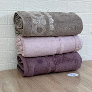 Pack De 3 Draps De Bain 150*90 cm 100% Coton Epais Ultra Douce - Pupilla Collection