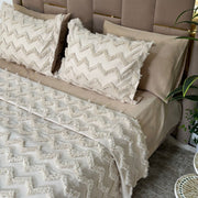 Parure de Lit Kamraya Haut Couture 100% Coton 6 pièces