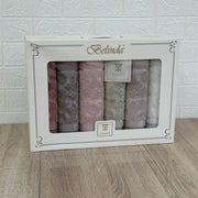 Coffret Linge de Bain : 6 pcs 90*50 cm