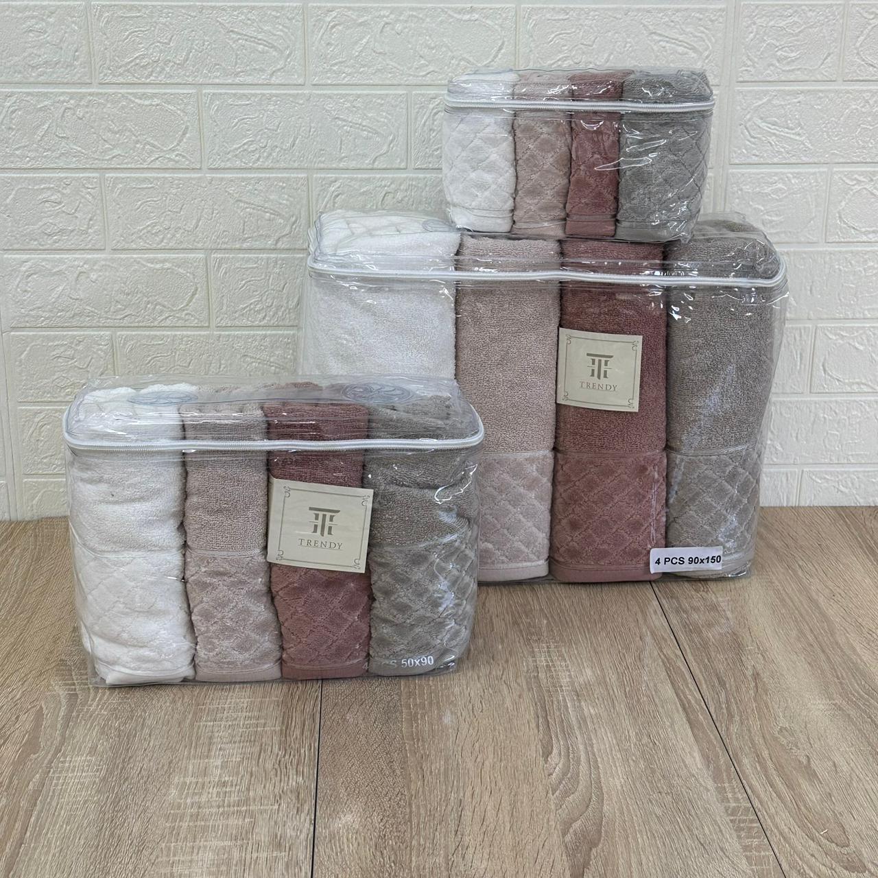 Pack Luxe Serviettes Belinda Bamboo – Offre 12 Pièces Ultra Douces et Super Absorbantes