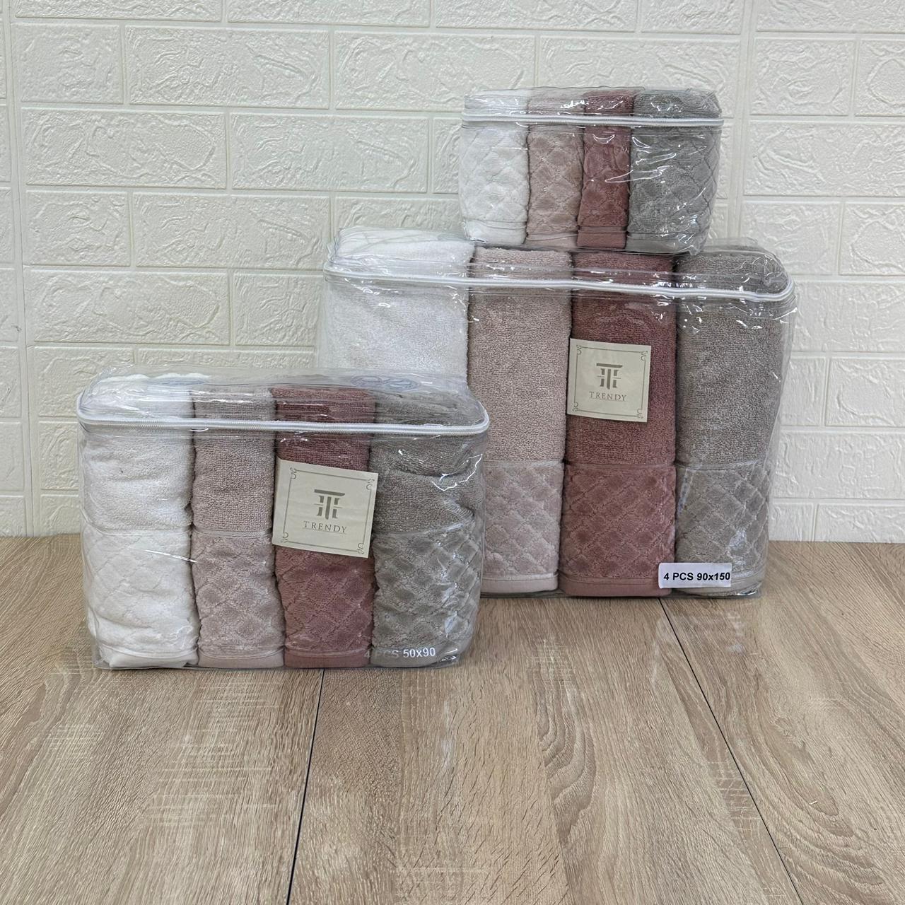 Pack Luxe Serviettes Belinda Bamboo – Offre 12 Pièces Ultra Douces et Super Absorbantes