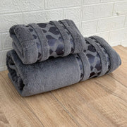 Lot de 2 Draps de Bain en Bambou Tres douce Grand taille 180*100 m et 90*50 cm