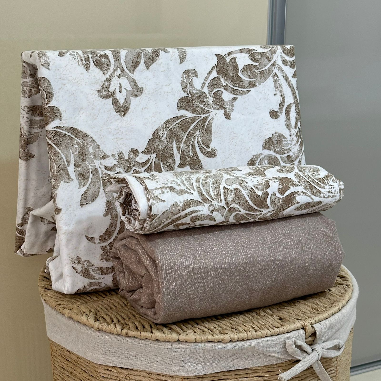 Parure de Lit 4 pièces en coton microfibre de qualité supérieure
