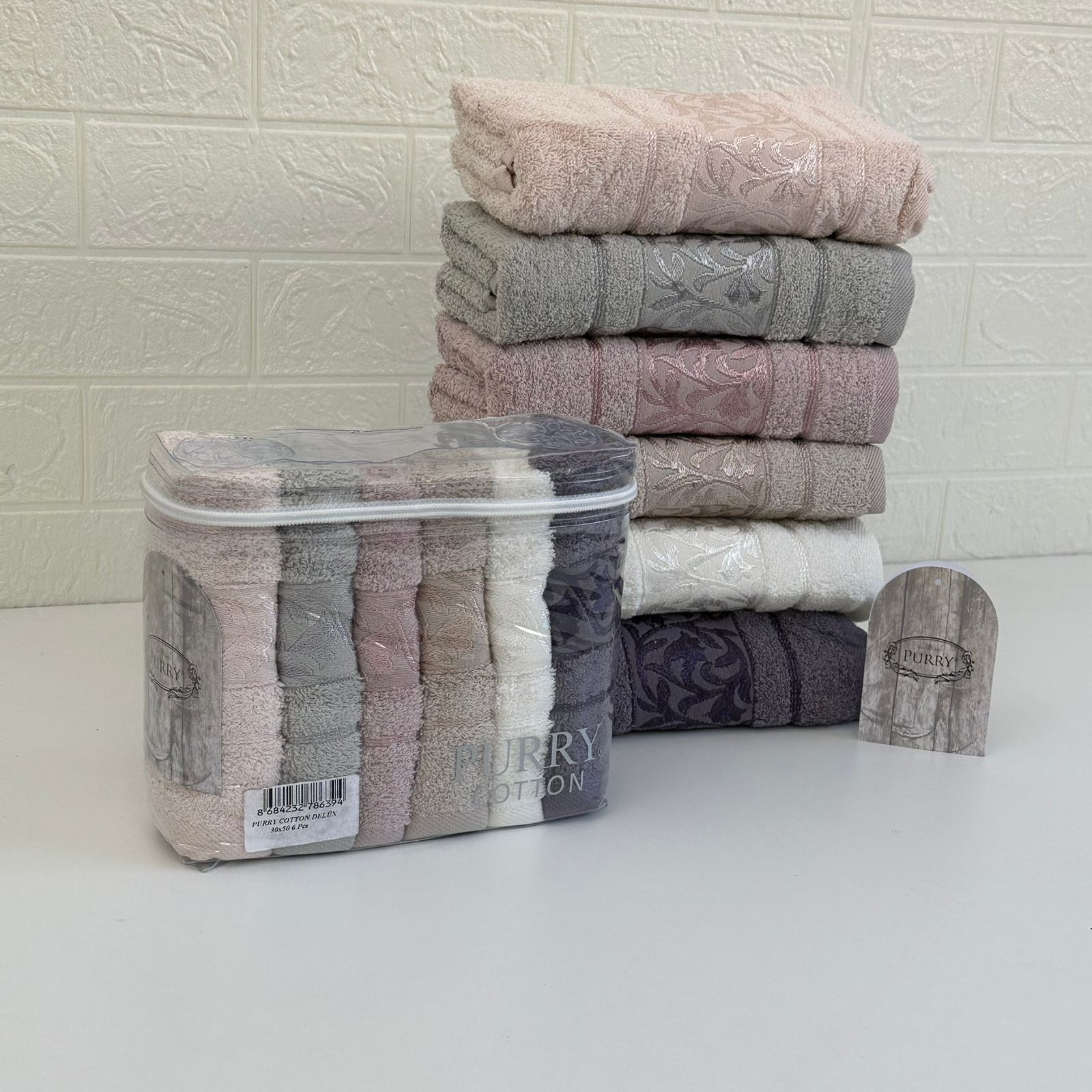 Offre Spéciale 12 Serviettes de Bain Coton 90*50 cm / 50*30 cm