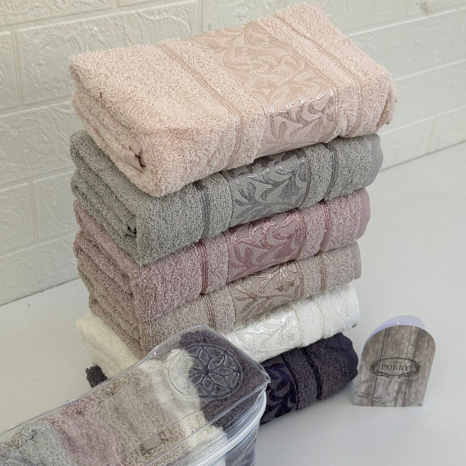 Offre Spéciale 12 Serviettes de Bain Coton 90*50 cm / 50*30 cm