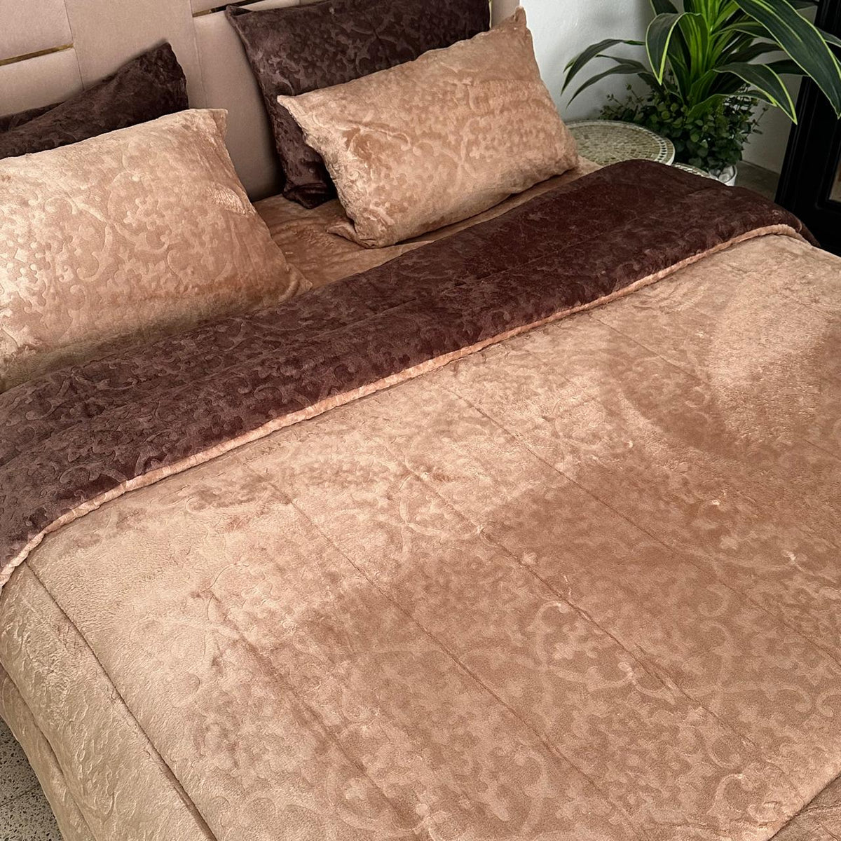 Ensemble Couette Double Face Polaire Ultra Douce 5 pièces