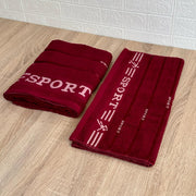 Ensemble de 2 Draps de bain en 100% Coton