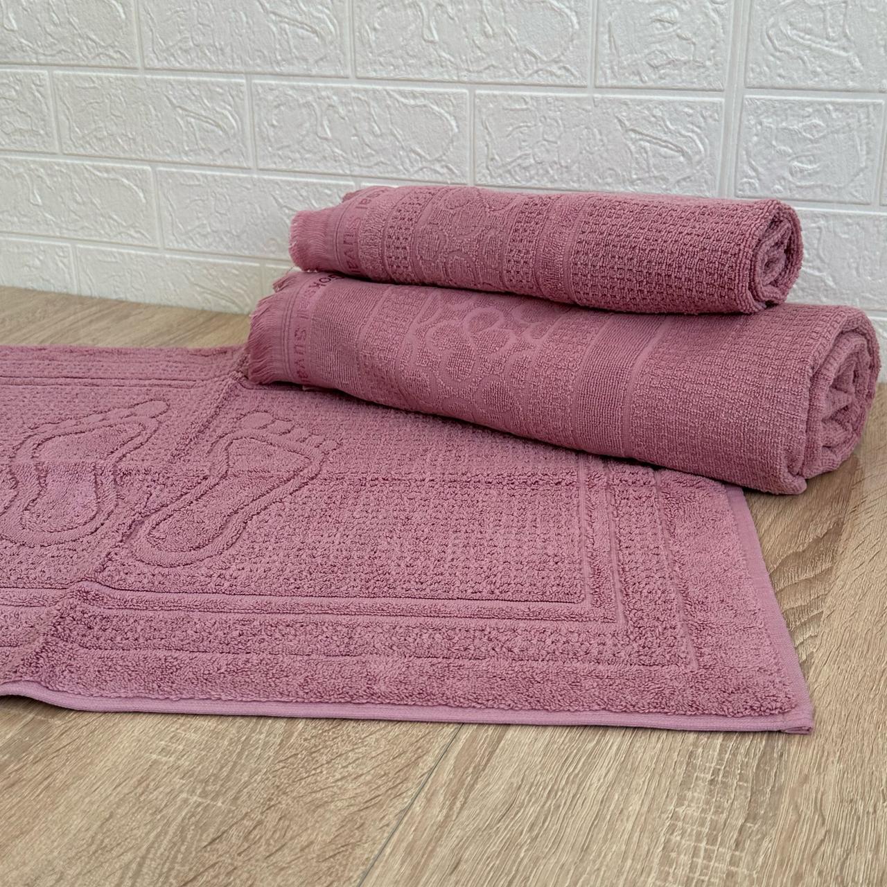 Pack  3 Pièces Linge de Bain - 100% Coton