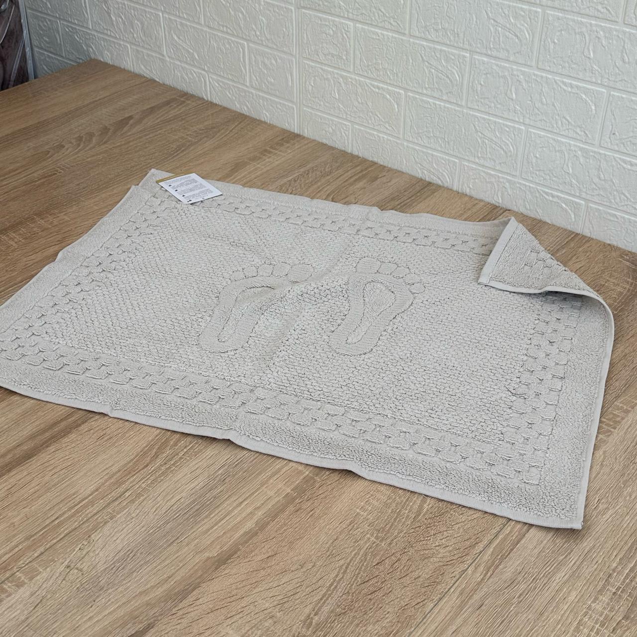 Tapis de pieds 100% coton épaisse 50*70 cm