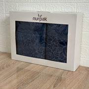 Coffret 2 Draps de Bain en coton épais 90*50 cm et 150*90 cm