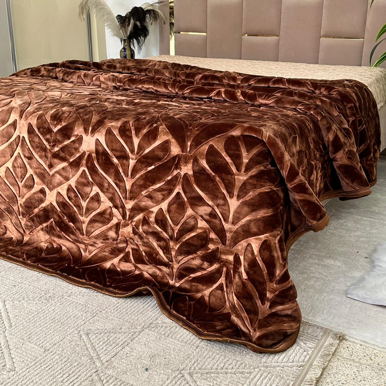 Couverture Luxe Ultra Douce – Chaleur et Élégance pour l’Hiver