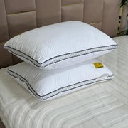 1 Oreillers Orthopédiques en Microfibre Siliconée 50*70 cm