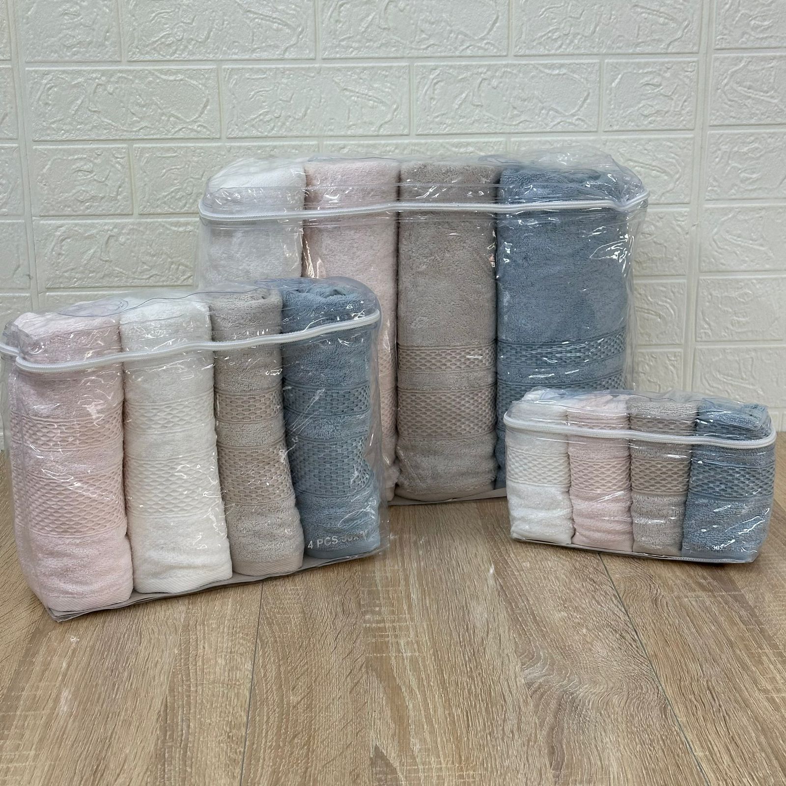 Pack Luxe Serviettes Belinda Bamboo – Offre 12 Pièces Ultra Douces et Super Absorbantes