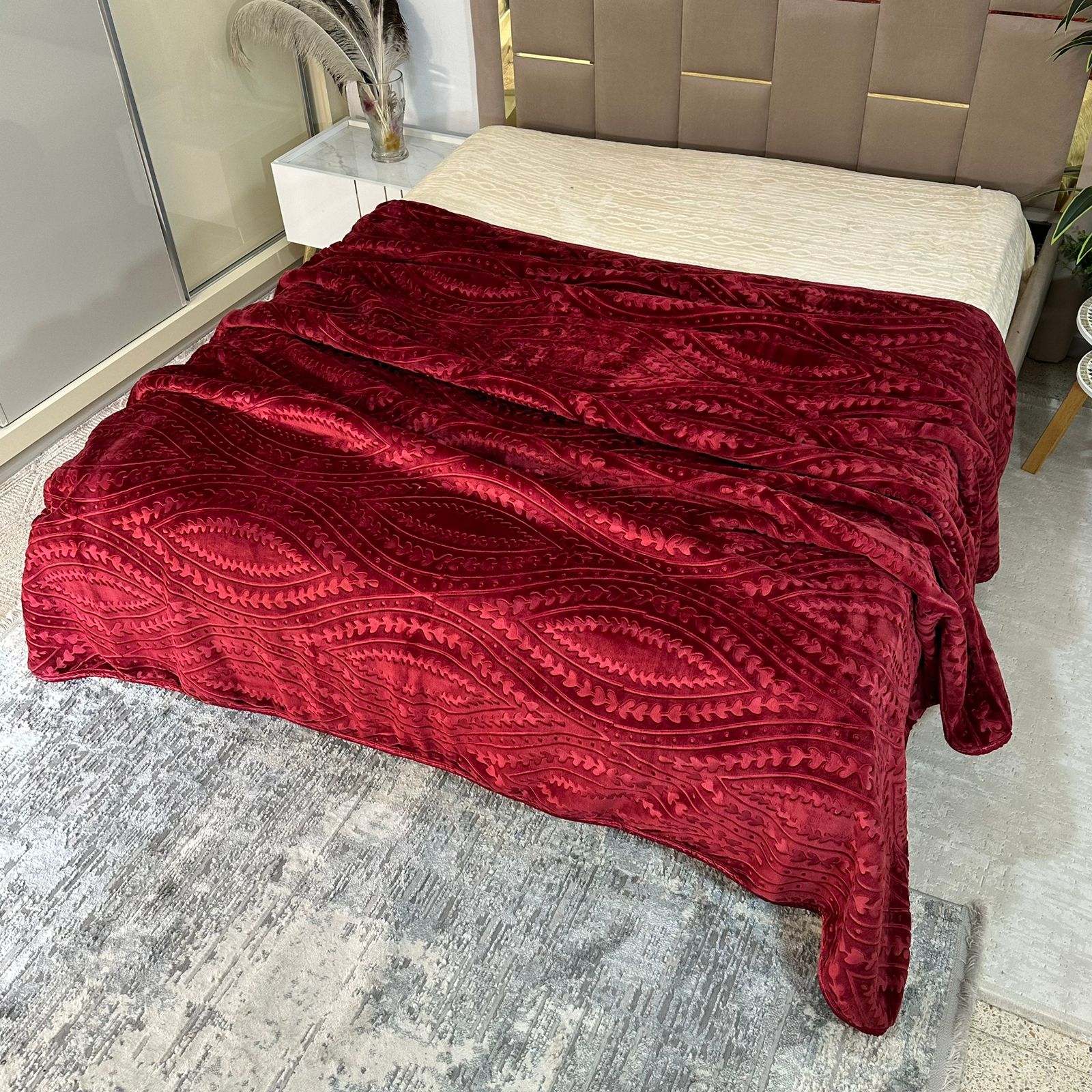 Couverture Luxe Ultra Douce – Chaleur et Élégance pour l’Hiver