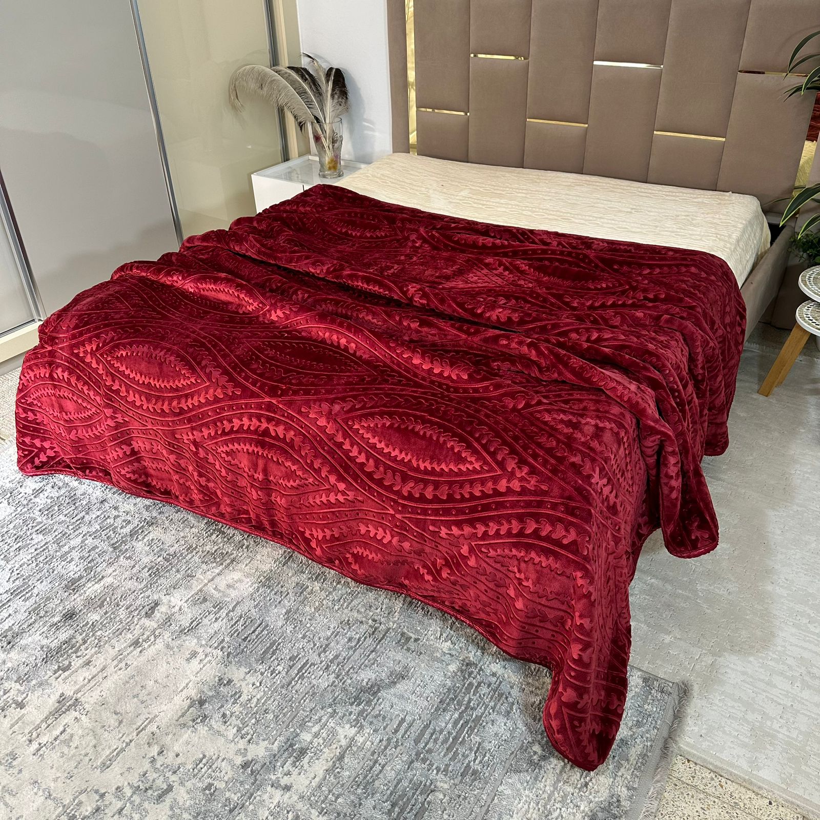 Couverture Luxe Ultra Douce – Chaleur et Élégance pour l’Hiver