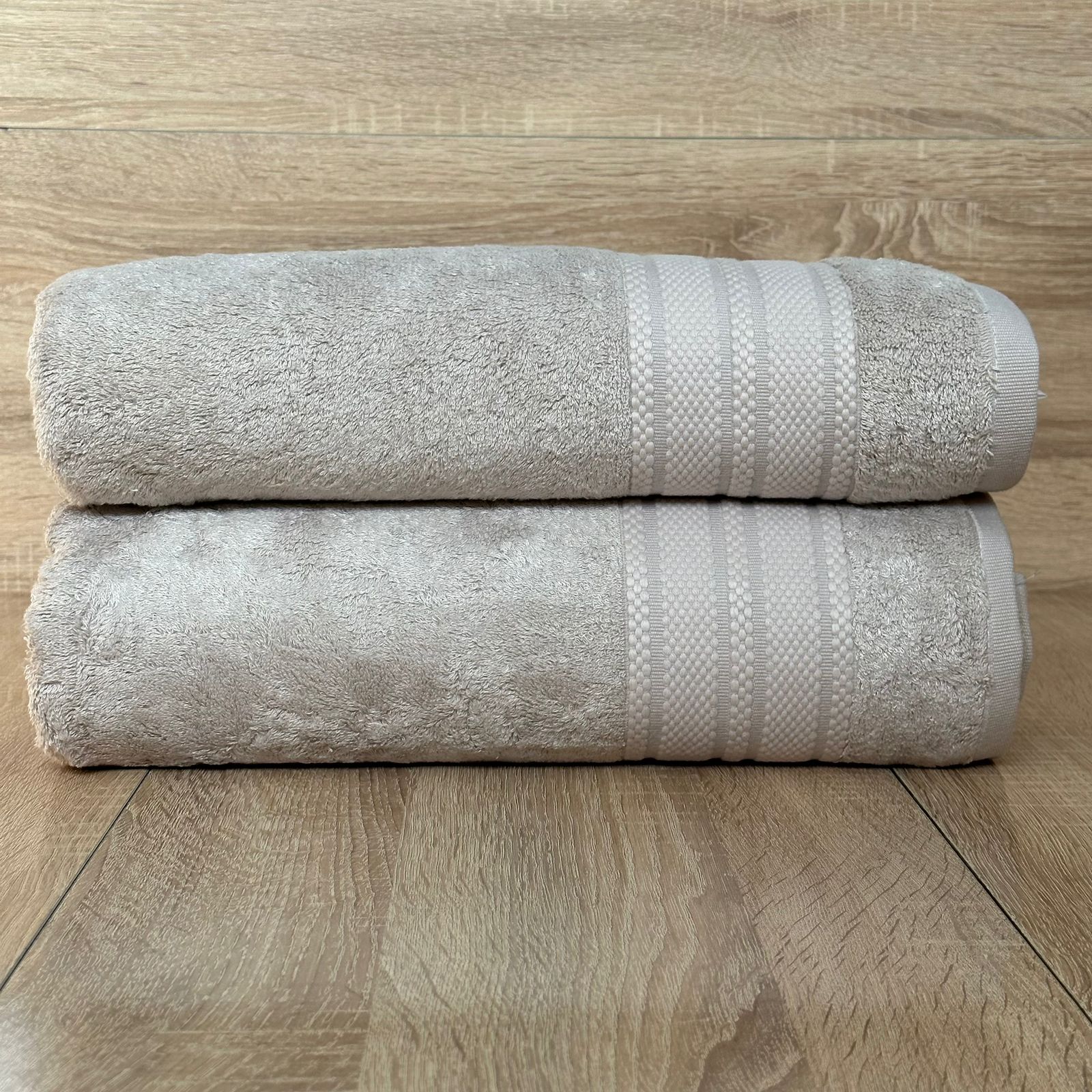 Lot de 2 Draps de Bain Grand Taille 180*100 cm