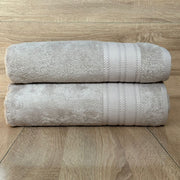 Lot de 2 Draps de Bain Grand Taille 160*100 cm