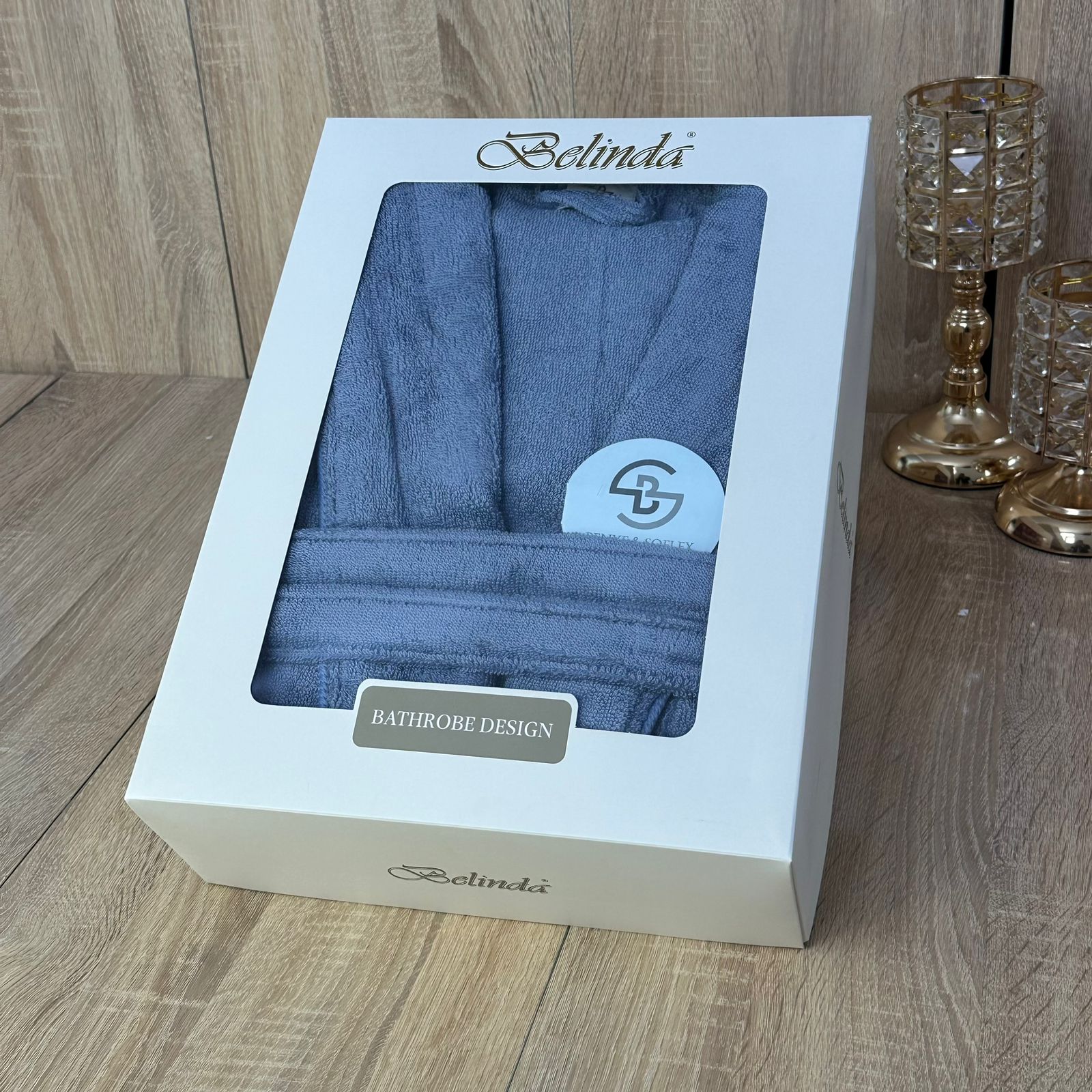 Peignoir de Luxe BELINDA – Confort & Élégance Absolue