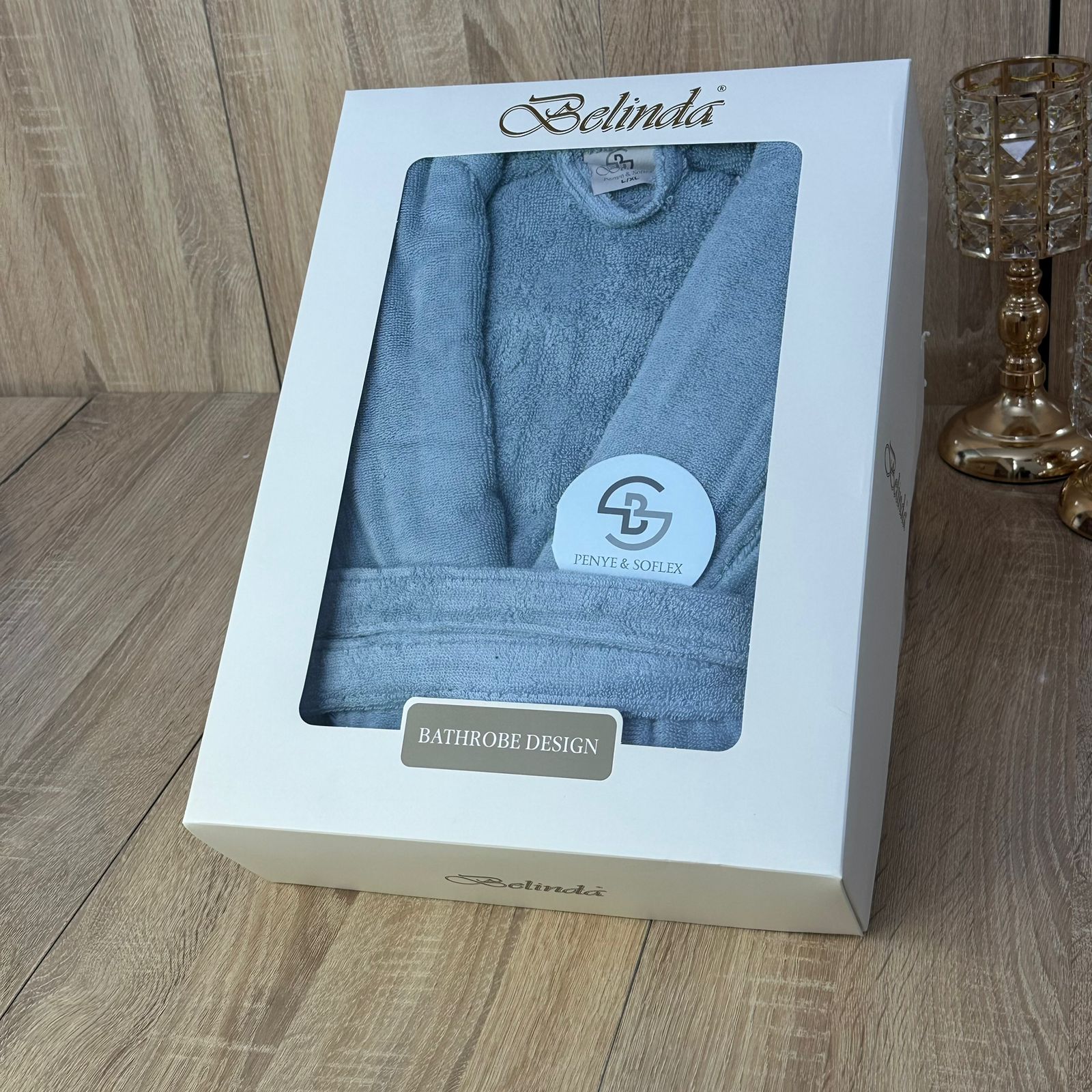 Peignoir de Luxe BELINDA – Confort & Élégance Absolue