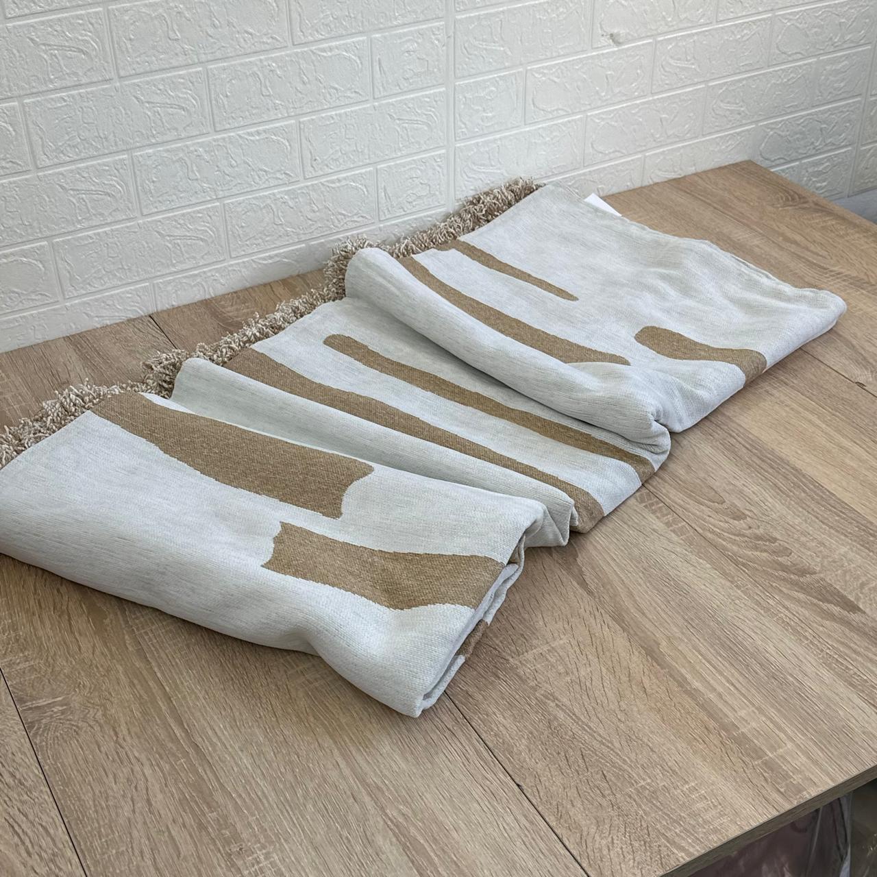 Jeté Salon en Velour tres douce , épaisse 300*180 cm