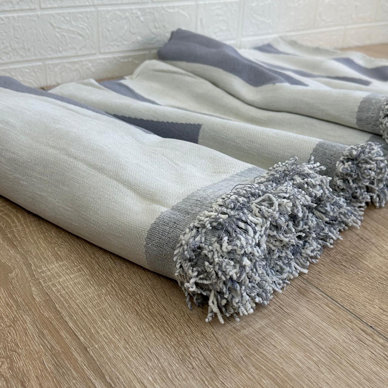 Jeté Salon en Velour tres douce , épaisse 300*180 cm