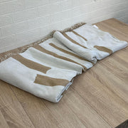 Jeté Salon en Velour tres douce , épaisse 300*180 cm