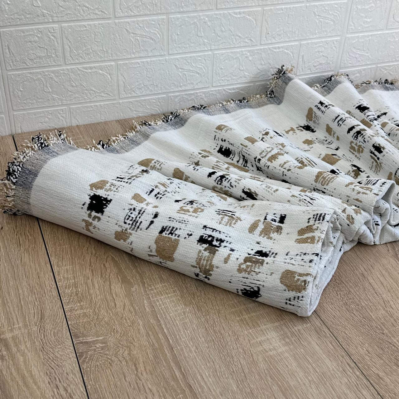 Jeté Salon en Velour tres douce , épaisse 300*180 cm