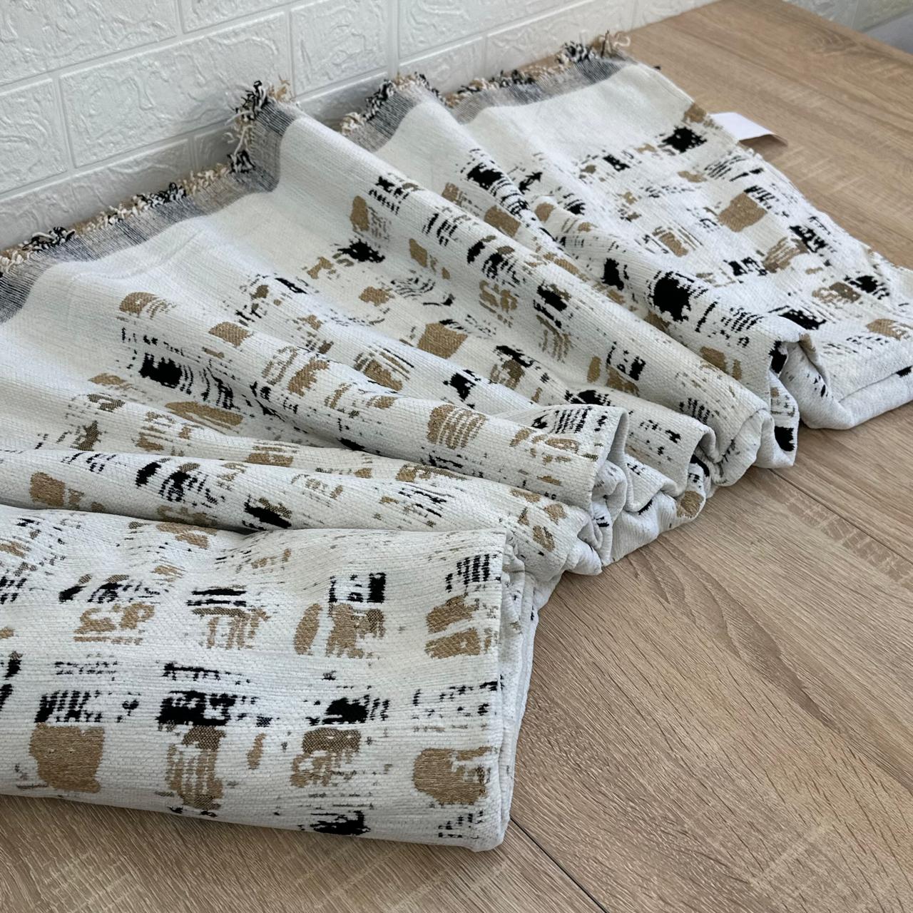 Jeté Salon en Velour tres douce , épaisse 300*180 cm