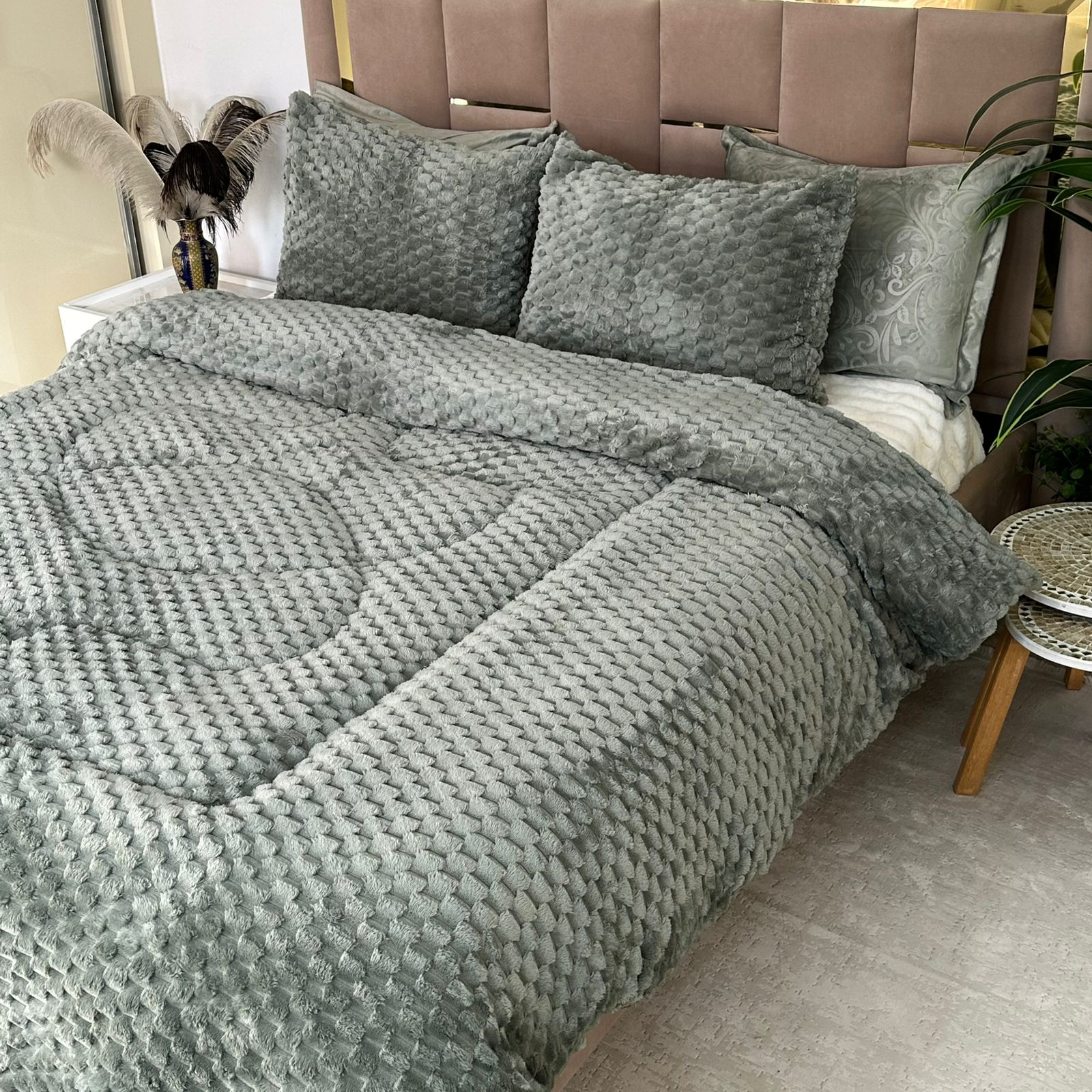 Ensemble Couette 5 pièces  double face