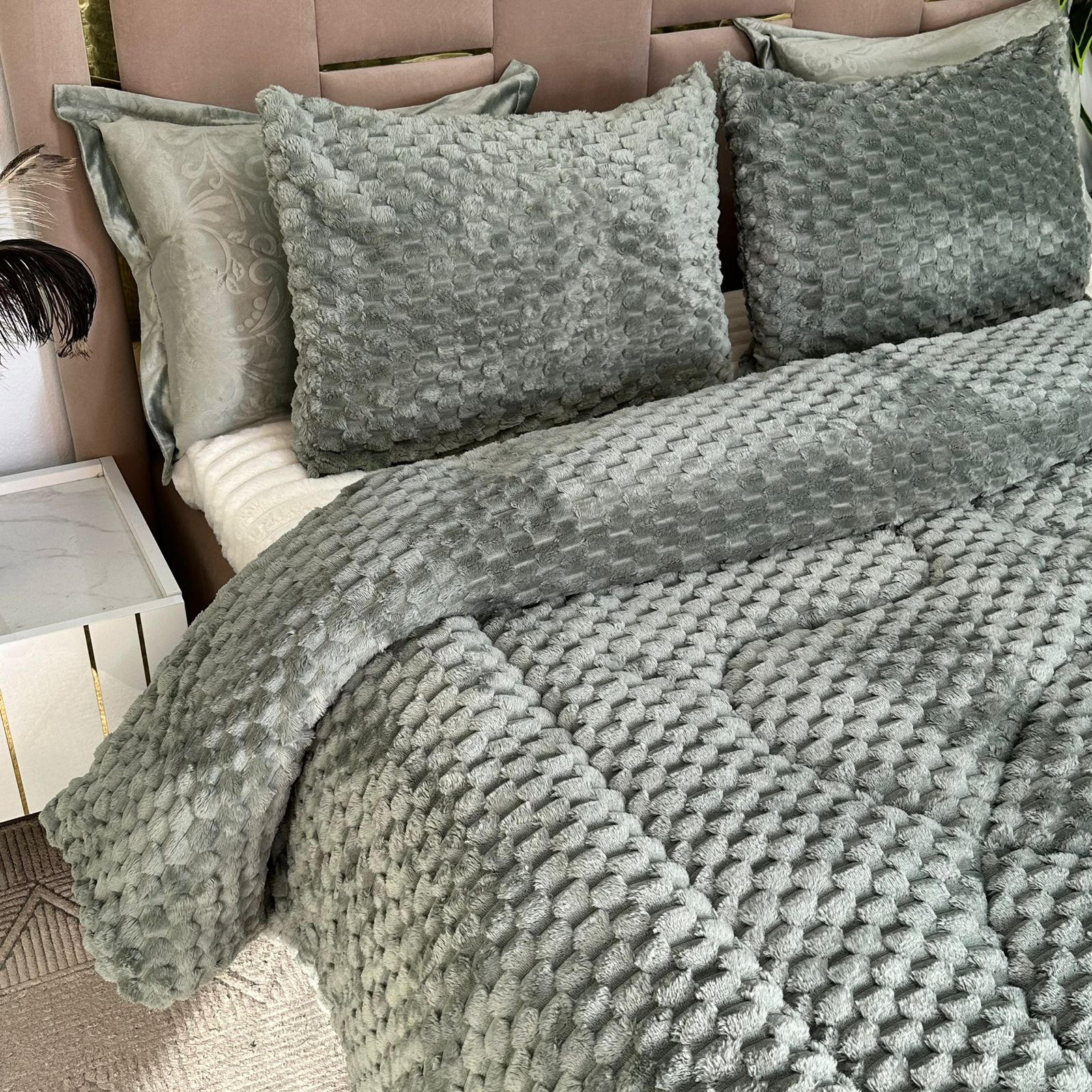 Ensemble Couette 5 pièces  double face