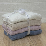 Pack de 4 serviettes de Bain 90*50 cm - Promotion