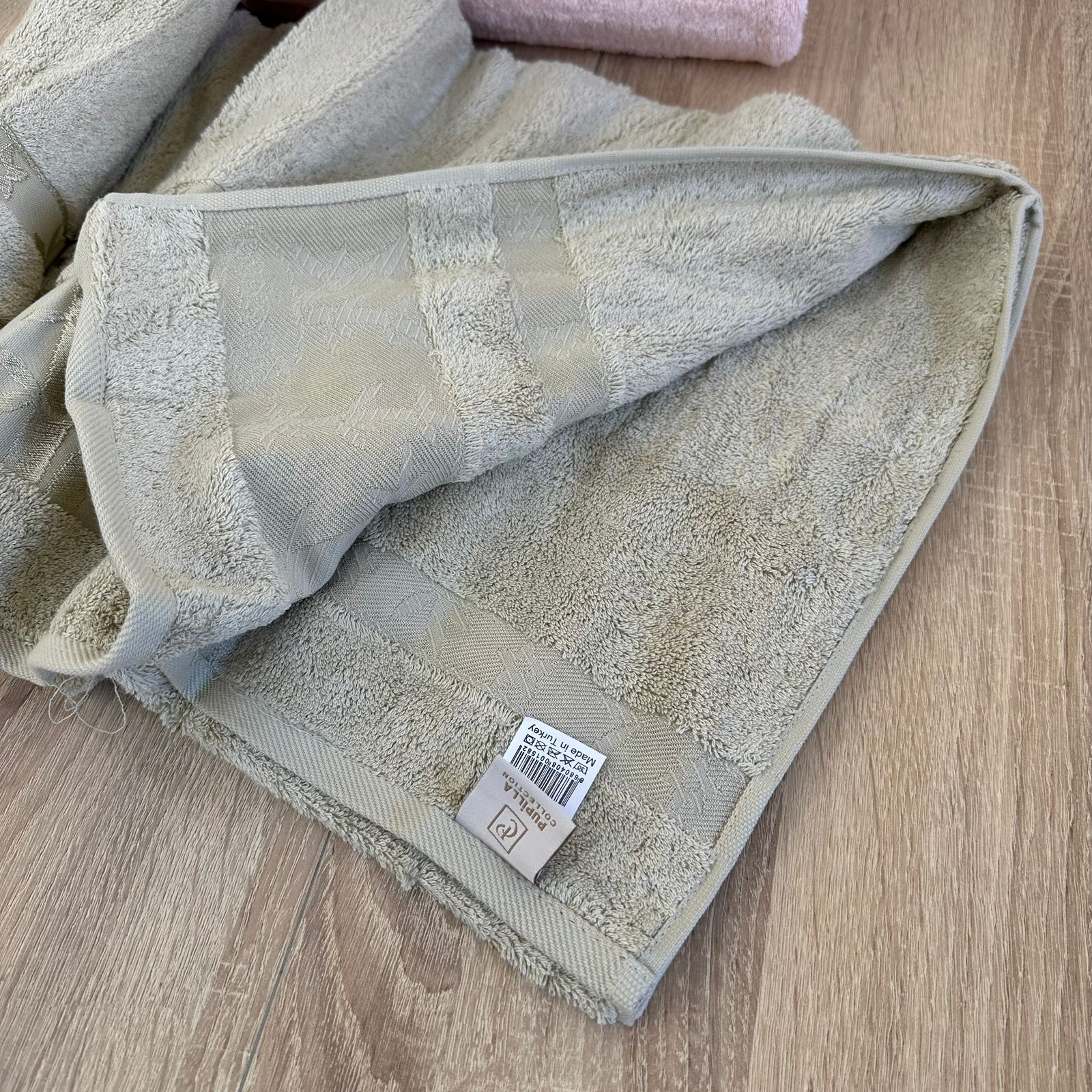 Pack De 3 Draps De Bain 150*90 cm 100% Bambou Epais Ultra Douce - Pupilla Collection