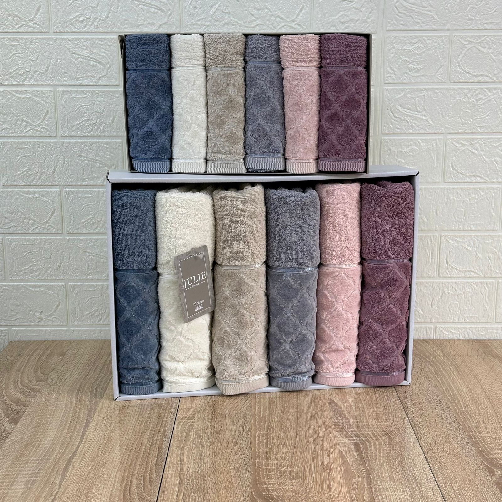 Offre Spéciale 12 Pièces Serviettes de bain Coton