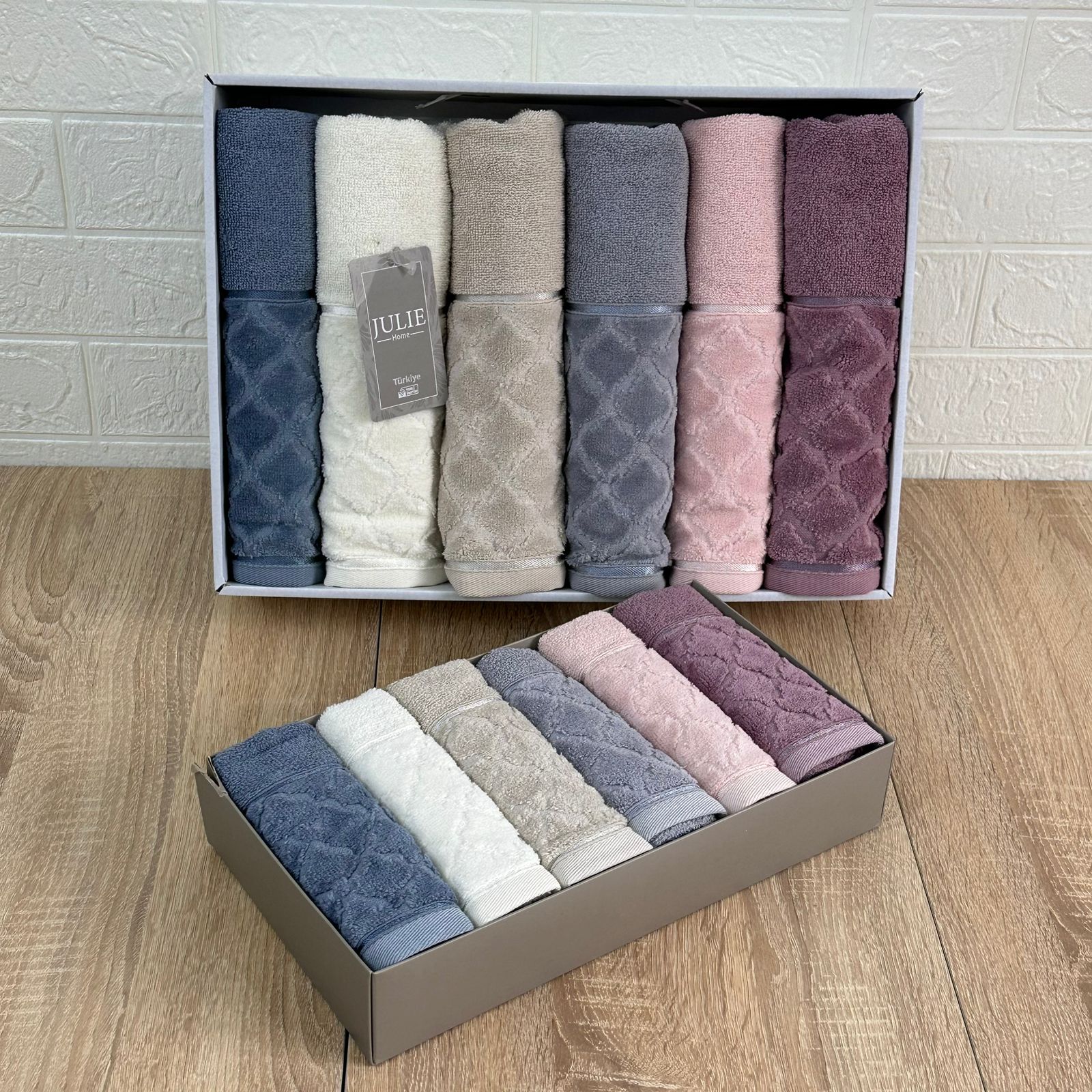 Offre Spéciale 12 Pièces Serviettes de bain Coton