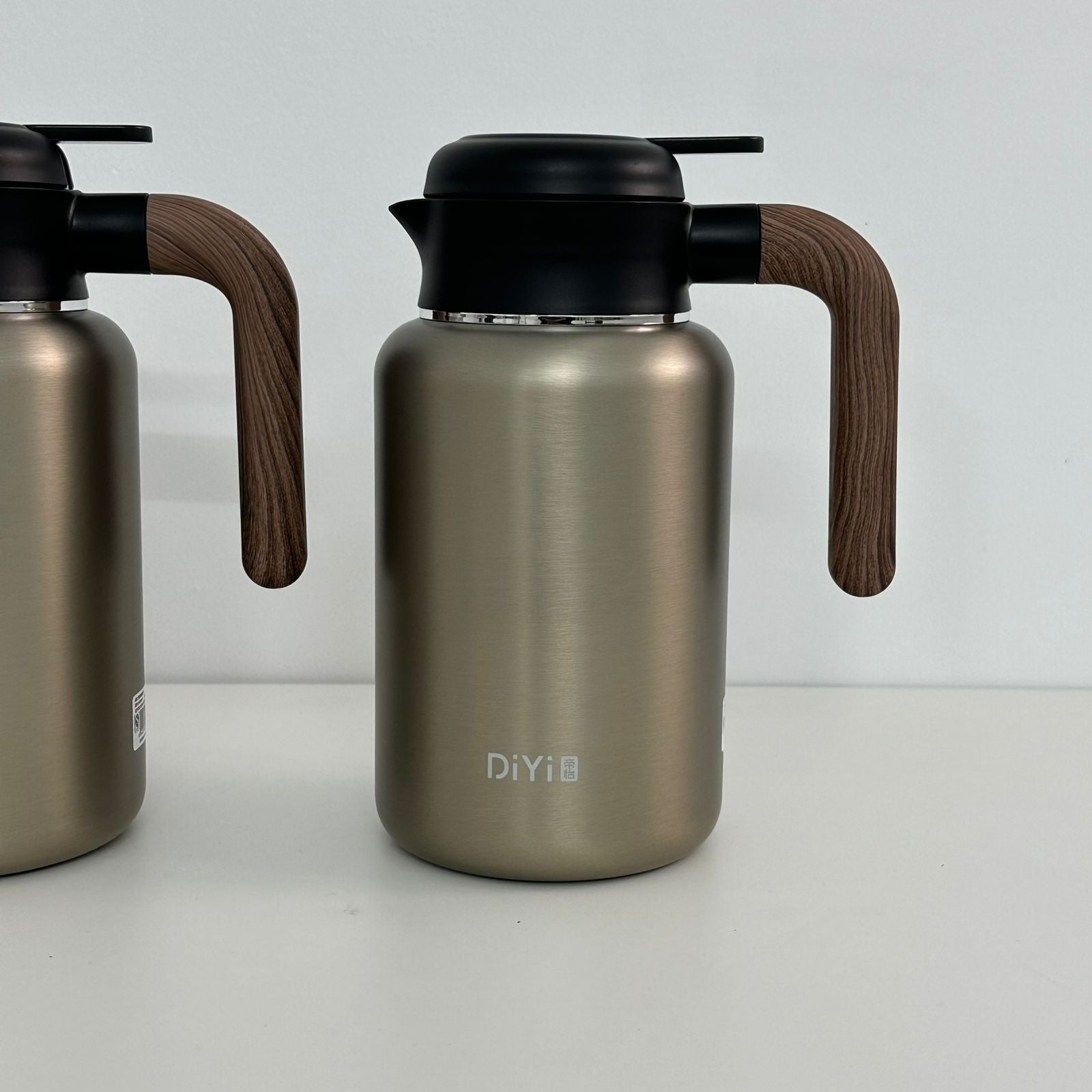 Thermos 1.6L Aluminium-Cuivre | Isolation 24h | Certifié Qualité