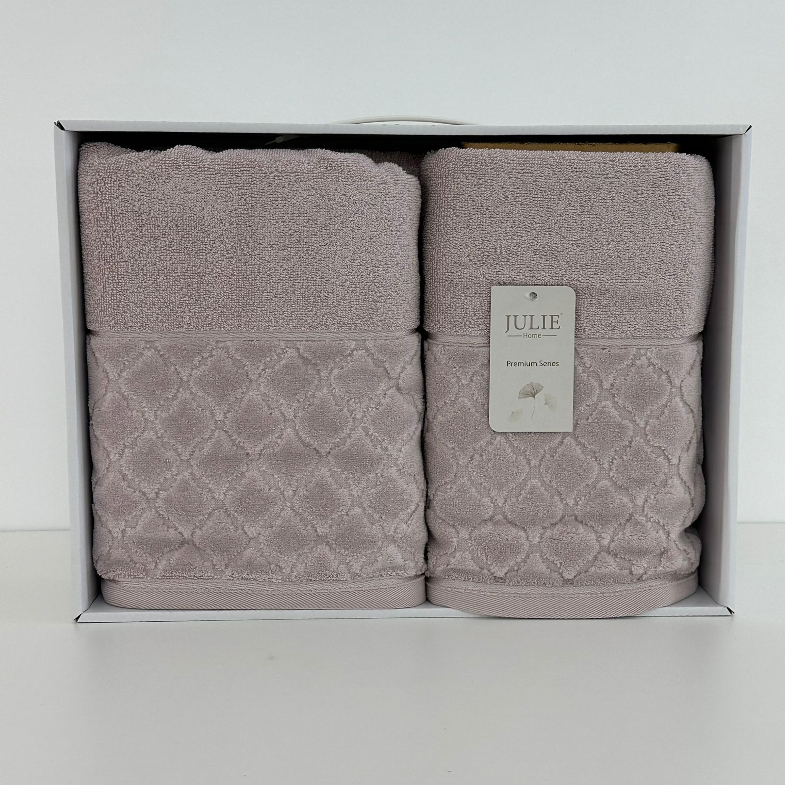 Cofret Drap de Bain Coton 150*90 cm et 90*50 cm