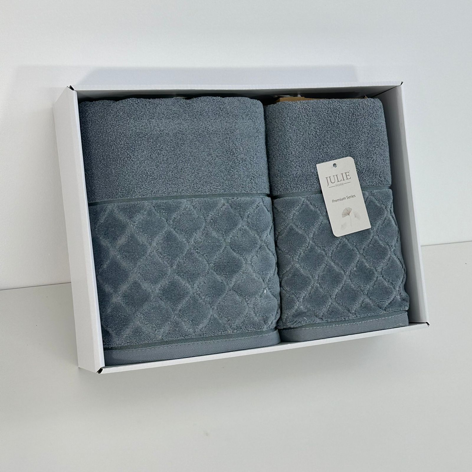 Cofret Drap de Bain Coton 150*90 cm et 90*50 cm