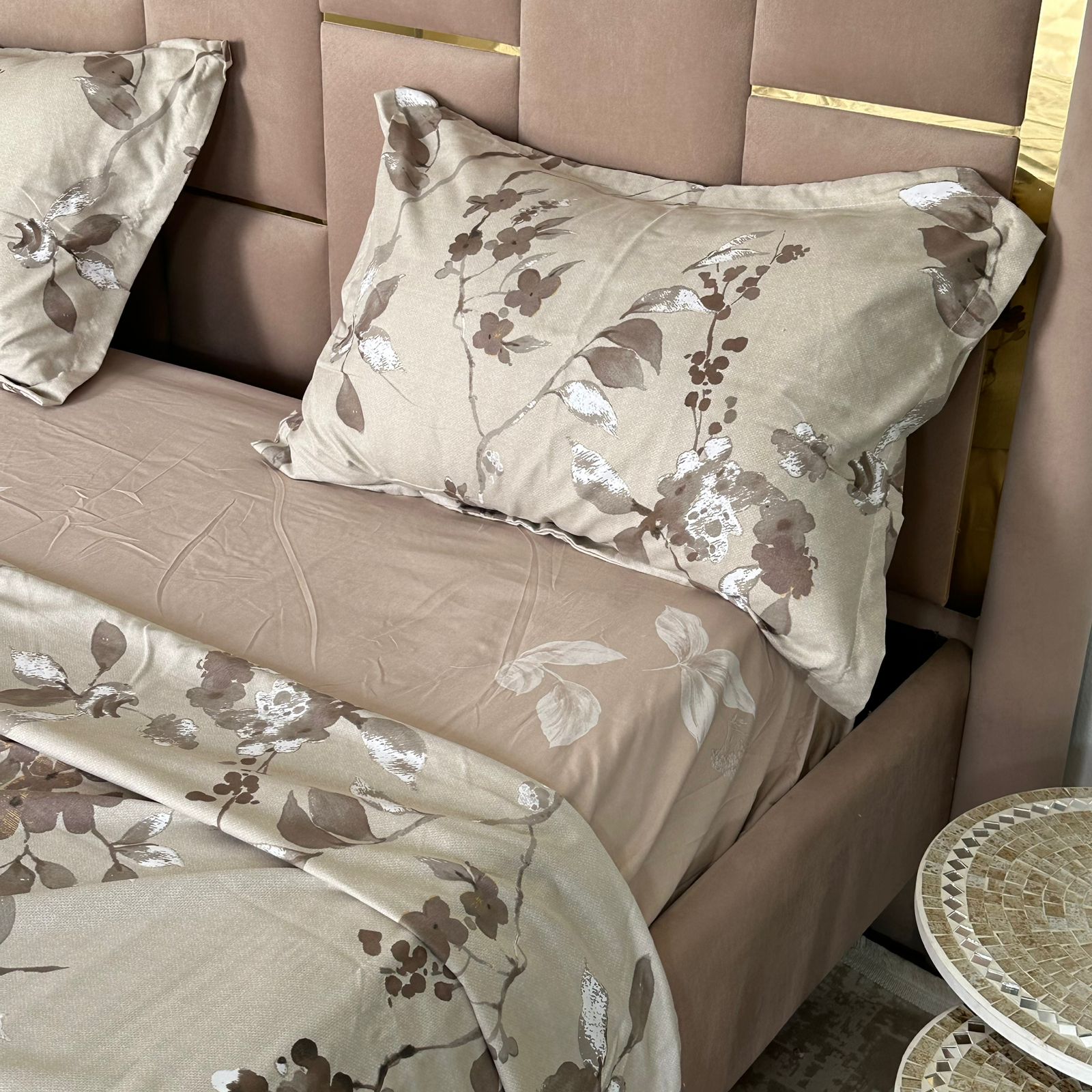 Parure de Lit 4 pièces en coton microfibre de qualité supérieure