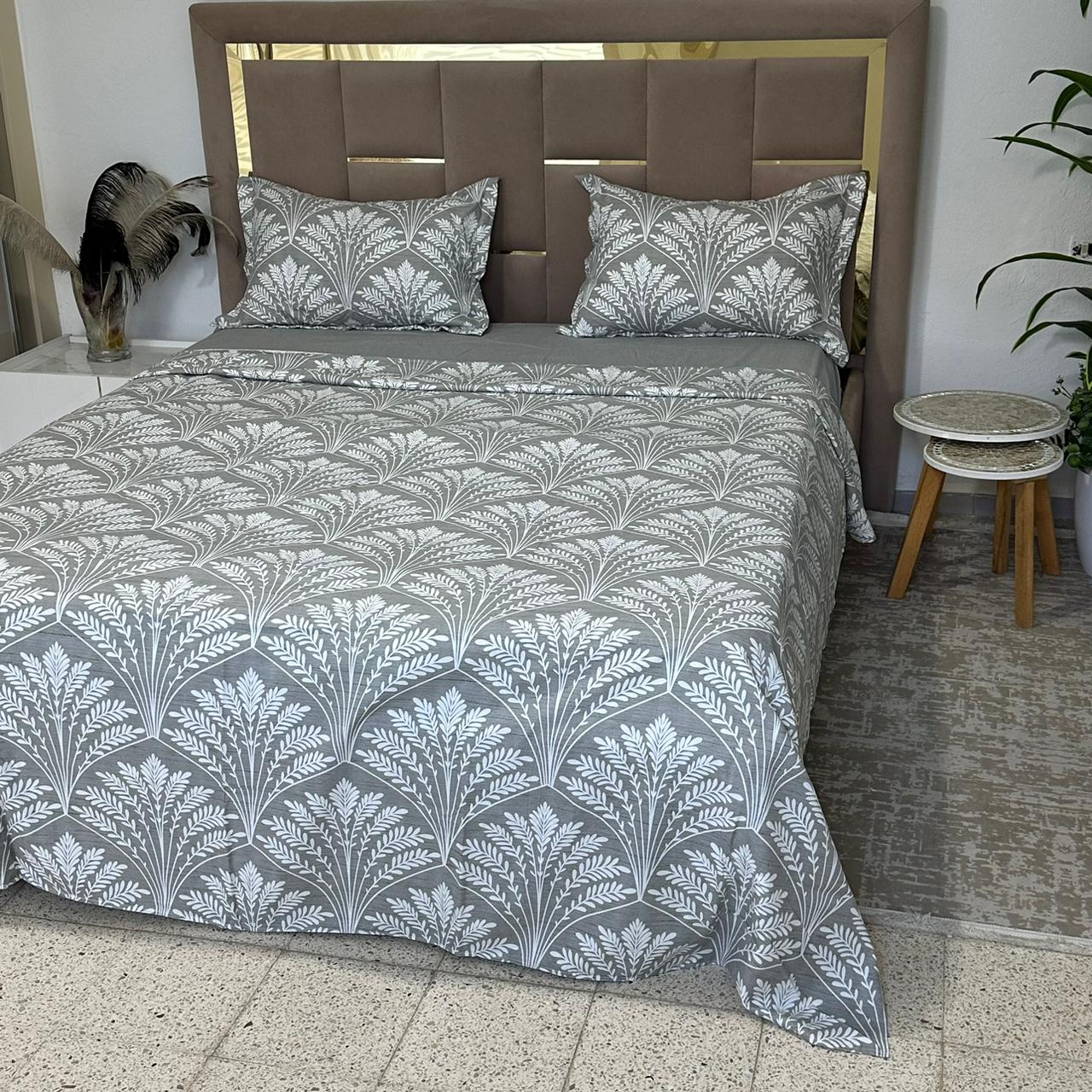 Parure de Lit 4 pièces en coton microfibre de qualité supérieure