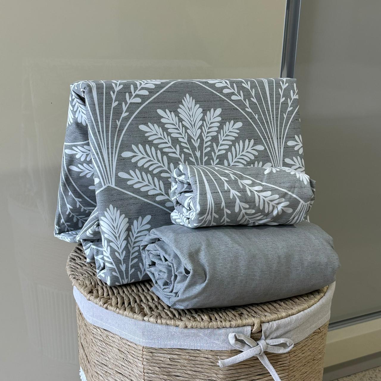Parure de Lit 4 pièces en coton microfibre de qualité supérieure